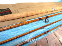 The Kennet 10'6 3pc split cane Avon rod, two tips & bag