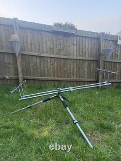 Three Legs Rod Pod Alloy Stand Fishing Rod Holder for Carp Coarse