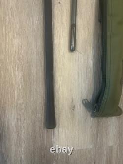 Trakker propel 2x 12ft Carp fishing Rods 2-Piece + Trakker single sleeves