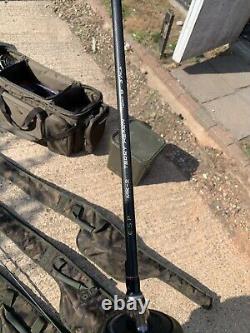 Used carp fishing tackle set up TERRY HEARN RODS