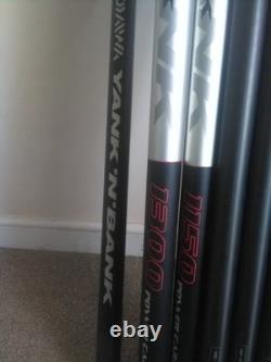 Used fishing pole DAIWA YANK & BANK POWER CARP Spare/Replacement Pole Sections A