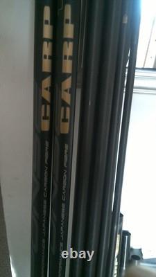 Used fishing pole PRESTON RESPONSE CARP Spare/Replacement Pole Sections