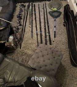 Used fishing rods and reels