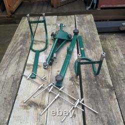 Vintage Amiaud Pêche Mini Carpo Carp Rod Pod Complete with Original Buzz Bars