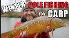 Winter Carp On The Pole Small Baits Big Fish Pole Fishing For Carp Rob Wootton Fishing