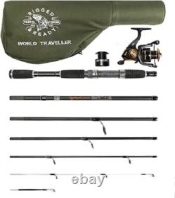 World Traveller Rod-Reel-Case + 2 tips 215+190cm Rod Options