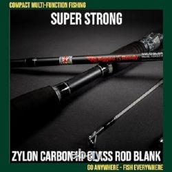 World Traveller Rod-Reel-Case + 2 tips 215+190cm Rod Options