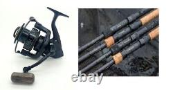 Wychwood Riot Carp Rods & 55S Compact reel Combo 9ft 10ft &Utility Spod Eva/Cork