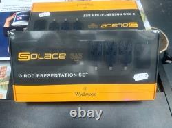 Wychwood Solace Sas 3 Rod Presentation Set Carp Fishing Alarm Set RRP £169.99