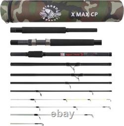 X MAX C-P Carp Predator Rod 9in1 Multi-Length 9'/8'/7'3 4 Cast Weights