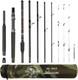X5 Max Travel Fishing Rod 9-in-1 Combo 2.7m/2.45m/2.25m + 4 Tips, 43cm Carry