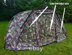 1 Homme Pêche à la Carpe abri Typhoon par Cyprinus DPM Camo 20 000+ HH PDSF £849.99