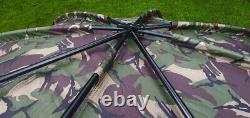 1 Homme Pêche à la Carpe abri Typhoon par Cyprinus DPM Camo 20 000+ HH PDSF £849.99