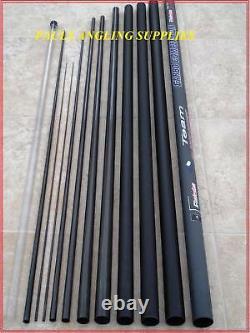 11 M Carp Fishing Pole Shakespeare Mk2 Carbo Elastic Fitted Ready To Fish