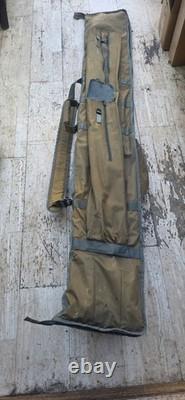 2 Canne à Pêche au Carpe et Moulinets à Bait Runner avec sac