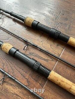 2 Nash Scope Sawn Off Cork 6ft 3lb Carp Fishing T1742 Nouveau Style Décalcomanies Noires
