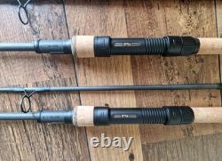 2 x Nash Scope Cork 10ft 3lb (T1748) OPS Canne à carpe rétractable paire