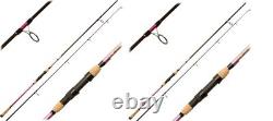 2 x Prologic Lotus 12FT 3LB Cannes à Carpe pour Femmes Rose superbe 24T en carbone 2 pièces 1
