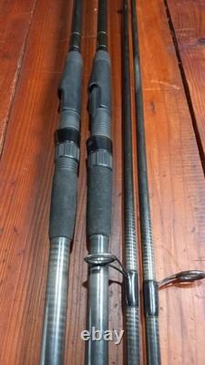 2 x cannes à carpe Sportex de 12 pieds 2,75 lb