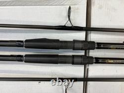 2X Paire NASH Pursuit X 12 ft 3LB T/C Canne à Pêche à la Carpe Très Bonne Livraison Rapide