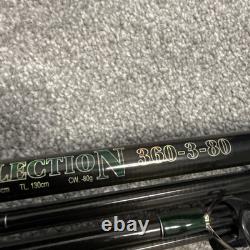 2x Sélection de Carpes, Canne à Pêche à la Carpe Noire