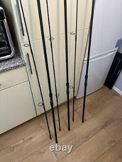 3 Cannes à carpe Daiwa Longbow DF et Canne à spod