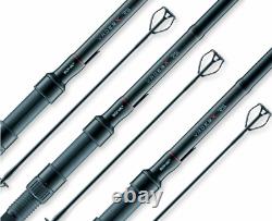 3 X Sonik Vader X Rs 12ft Carp Fishing Rod Nouveau Toutes Les Courbes D'essai