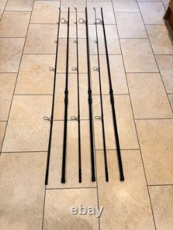 3 cannes à carpe Daiwa custom build de 12 ft x3 3,25 lb avec housse JRC rembourrée pour 6 cannes