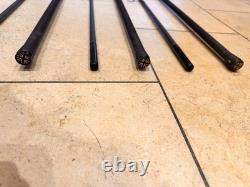 3 cannes à carpe Daiwa custom build de 12 ft x3 3,25 lb avec housse JRC rembourrée pour 6 cannes