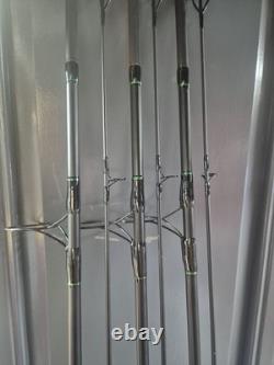 3 cannes à carpe sur mesure 12 3,5 lb