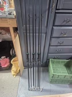 3 cannes à carpe sur mesure 12 3,5 lb