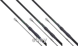 3 x Canne à carpe Sonik Hero-X 12 3,50 et combos moulinet 8000 Big Pit avec ligne