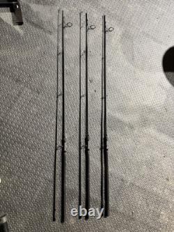 3 x ESP MK3 Terry Hearn 12'9 3.5tc Cannes à Carpe Distance avec Anneau de Butt de 50mm