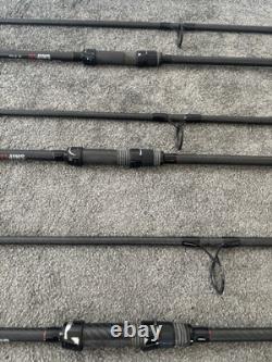 3 x ESP Terry Hearn cannes à pêche pour carpes de 12 pieds 9 pouces 3 lb 4 oz ÉTAT MINT