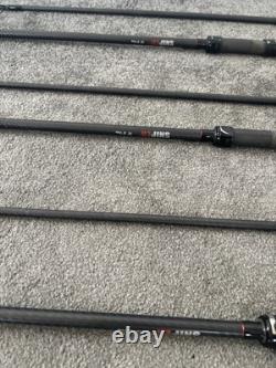 3 x ESP Terry Hearn cannes à pêche pour carpes de 12 pieds 9 pouces 3 lb 4 oz ÉTAT MINT