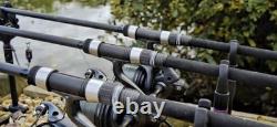 3 x Nouvelles cannes à carpe de 12 pieds 3 lb TC Stix Construction sur mesure