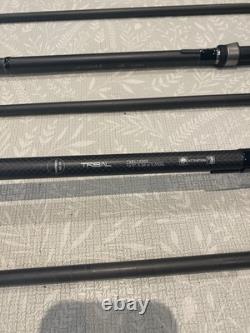 4 cannes à pêche Shimano Tribal Velocity pour la carpe 3x 13ft 3lb 1x 12.6ft 5.5lb Spod