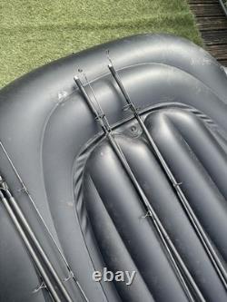 4 x Century fs canne à carpe 12 ft 3,50 lb TC en fibre de carbone 2 pièces version mate antitorsion
