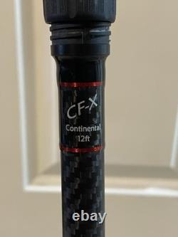 4x Cannes Carp Tacklebox CFX Black Edition Continental 12 ft
