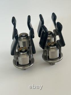 4x Supports de canne Solar Tackle pour petite canne, matériel de pêche à la carpe