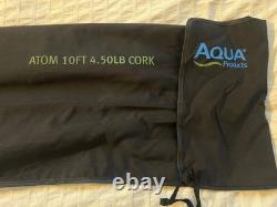 Aqua Atom canne à carpe en liège 4,5 lb de 10 pieds CARPE/SILURE/BROCHET