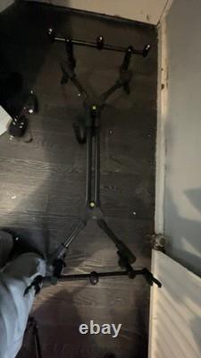 Avid Lock Down Low Support de Canne à Pêche pour la Pêche à la Carpe