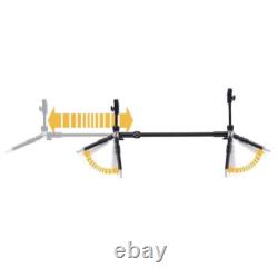 Barres de Buzz à 3 Cannes Solar Blacklite Worldwide Pod Inc pour la pêche au carpe BLWWPC