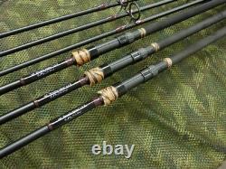 Bâtons de carpe Arrowfire 3 réduits 12 pieds 3,5 lb avec poignée hybride et 50 guides 3D