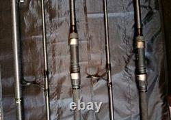 Bâtons de pêche pour carpes ESP Onyx 12 pieds 3,25 lb X2 plus manche de filet de réception ESP