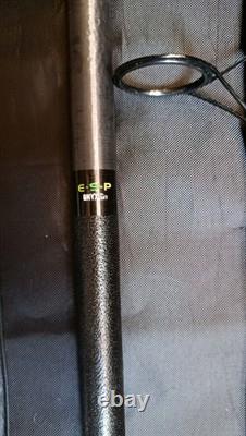 Bâtons de pêche pour carpes ESP Onyx 12 pieds 3,25 lb X2 plus manche de filet de réception ESP