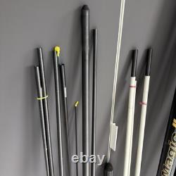 Browning Black Magic 2 Gold 12,5 m Canne + 5 kits supérieurs de rechange n°3, mini rallonge, kit coupelle
