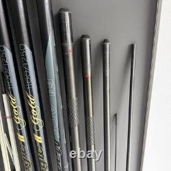 Browning Black Magic 2 Gold 12,5 m Canne + 5 kits supérieurs de rechange n°3, mini rallonge, kit coupelle