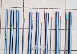 Canne Sensas Match Fishing Power 934 Nanoflex 16 m pour pêche au coup, carpe, rivière, lac, étang