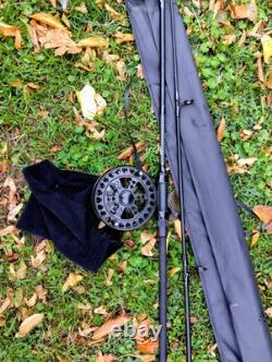 Canne à Carpe Stalker 6ft 3lb en Carbone avec Moulinet Centrepin et Fil de 30lb